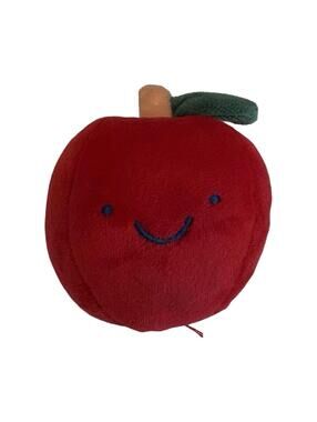 Cloud Island Plush APPLE Stuffed Animal Toy Fruit Food 3.5" Pretend Play